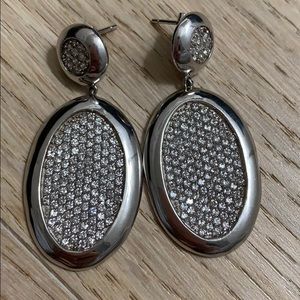 Swarovski Crystal Sterling Silver Earrings